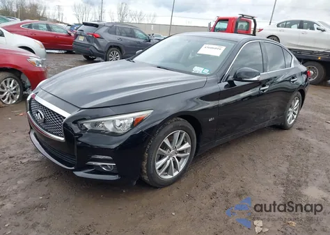 2017 Infiniti Q50 2.0T Base from USA, damaged, VIN JN1CV7AR4HM681985